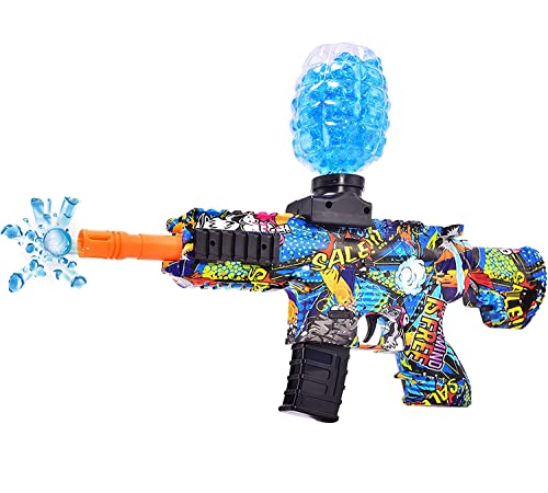 Uxsio Gel Splatter Water Balls Blaster, Automatic Splat Blasters Shooting Game, Kids Gift Ideas For 12 Years Old And Up #TOP4