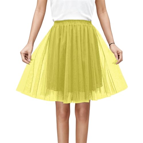 Jupe plissée midi pour affiner la taille sans cambrure inconfortable style tutu