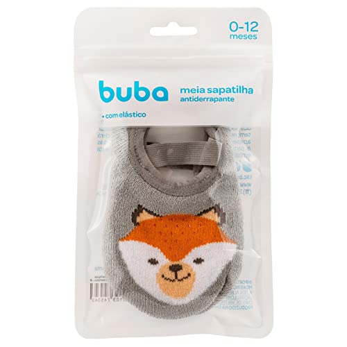 Buba Meia Sapatilha Antiderrapante Raposa - P