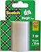Produktbild Scotch Magic Tape - 2 Rollen + 1 GRATIS-Rolle, 19 mm x 15 m - Unsichtbares Klebeband, zum Verpacken von Weihnachtsgeschenken, Beschriften von Weihnachtskarten - ein unverzichtbares Weihnachtszubehö