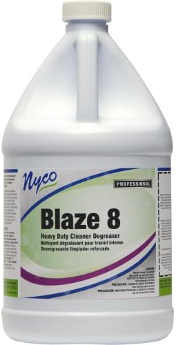 Nyco Products NL220-G4 Blaze 8 Cleaner and Degreaser, 1-Gallon Bottle (Case of 4)