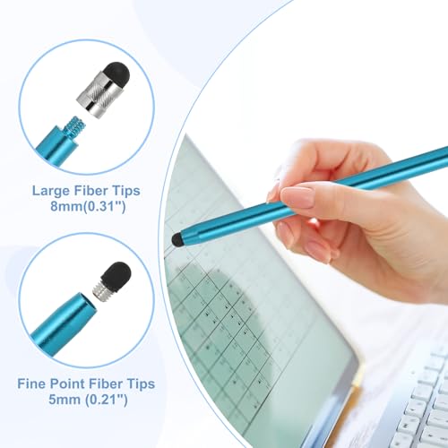 Stylets pour ordinateurs portables tactiles et smartphones PATIKIL bleu 5x - 3