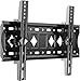 JXMTSPW TV Wall Bracket Fit Most 32-68 inchs LED, LCD OLED and Plasma Flat Curved TVs, Heavy Duty Low Profile Tilt TV Wall Mount, Max VESA 400x400mm and Up to 60kg, Ultra Slim Monitor Wall Mount
