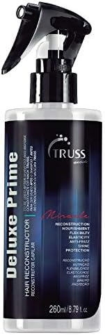 Truss Deluxe Prime Hair Treatment - Protein Infused Anti-Frizz Reconstructor Spray That Restores, Detangles, And Adds Shine to Damaged And Chemically Treated Hair