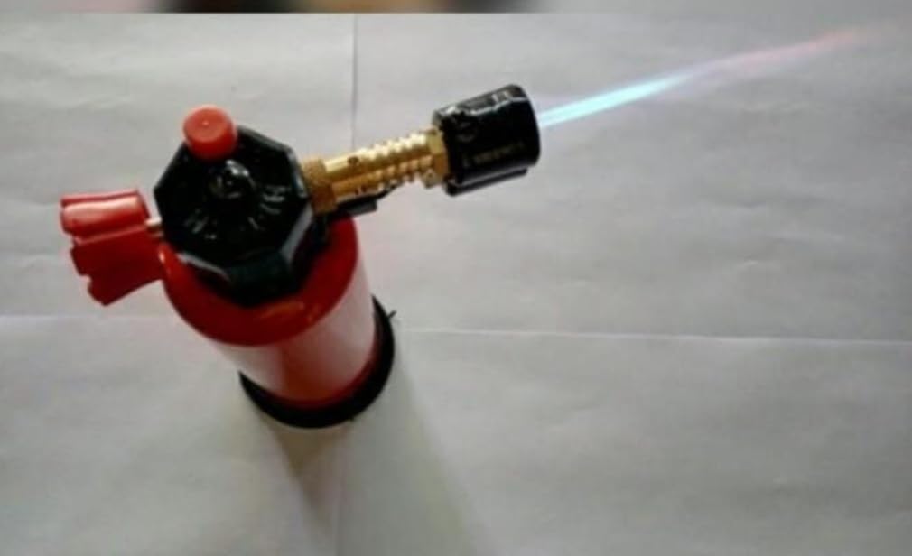 Johnson Tools Wonder Gas Torch Gun (refillable) with Ignition Switch Soldering Torch tool (Without Gas)