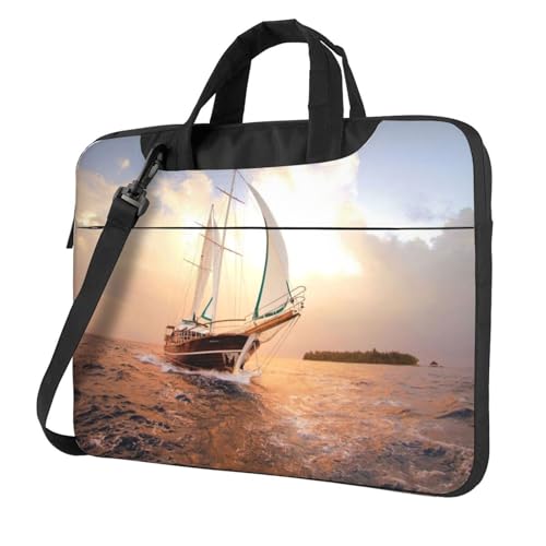 Sac pour ordinateur portable imprimé voile antichoc et convertible