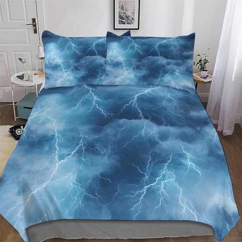 Housse de couette 220x240cm éclair avec taies en microfibre - 2