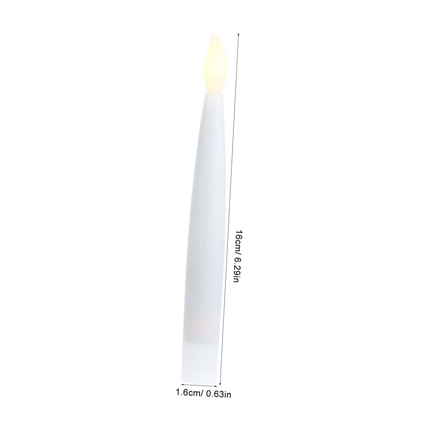 Holibanna 12 Juegos Velas LED Parpadeantes Cálidas Set Clip y Gancho Decoración Navideña para Árbol con Línea de Pesca Velas Flotantes