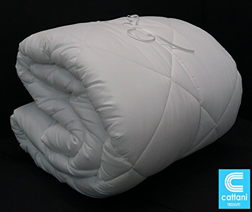 Couette lit une place et demie 200x200 cm d'hiver anti-acariens - 3