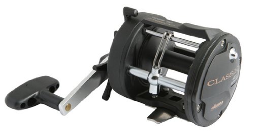 Okuma Fishing CL-302L-CL Classic Pro Graphite Trolling Reel Clam Pack (Small, Black)