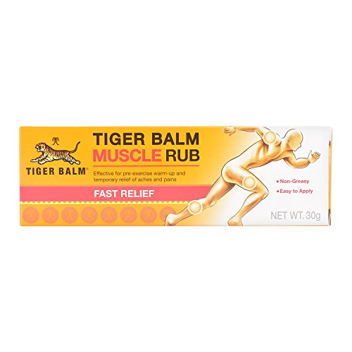 Baume du Tigre Pommade Muscle Rub Tube de 30g (Non-Gras) | Relaxante | Douleurs Musculaires Articulaires Massages et Bien-Etre | Tiger Balm | Thailande