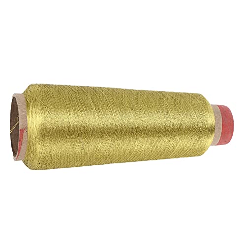 Hilo de coser Pssopp de poliéster para máquina y mano con 1 bobina en color dorado miniatura 4