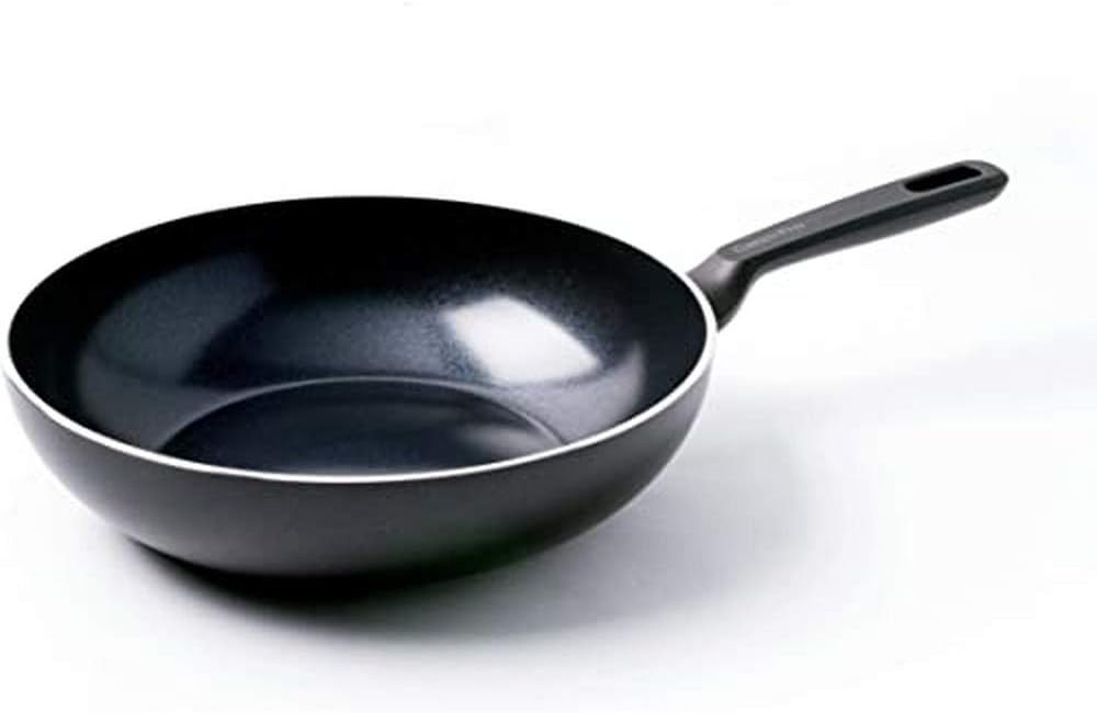 Memphis Nonstick Frying Pan Healthy Ceramic, Black (28 CM)