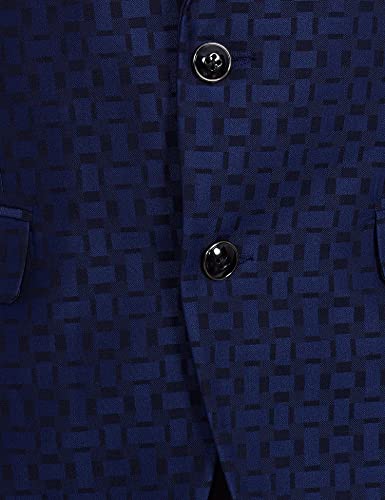 Image of Ethnix by Raymond Men's Geometric Weave Jacket Regular Blazer