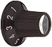 Fender Acoustasonic Series "1-10" Brown/Silver Amplifier Knobs (4)