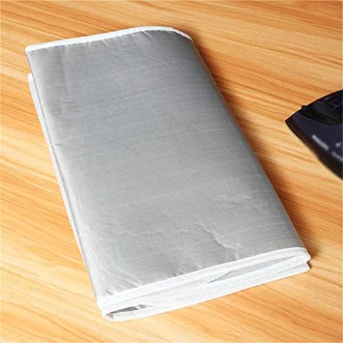 Portable Folding Ironing Board Cover 3 Type Sizes Household Coated Ironing Board Cover Mat Universal Silver Thick Reflect Heat Non-Slip Ironing Pad