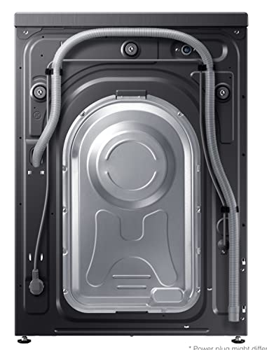 Image of Samsung 7 Kg Fully-Automatic Front Loading Washing Machine Appliance with AI Control & SmartThings Connectivity (WW70T502DAB1TL,Black Caviar)