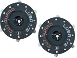 Lama compatibile con Yuka Mini Mammotion con protezione inclusa 6 lame, per robot tosaerba, piatto e piatto per coltelli, non blocca dall'erba, durevole e sicuro (LUBA)