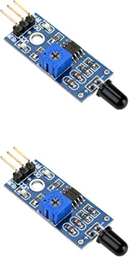 KitsGuru 2 Pcs Fire and Flame sensor infrared receiver module KG184 (B00Z04HDTW) Amazon Price History, Amazon Price Tracker