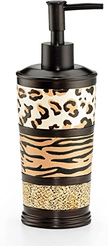 Popular Bath Soap Dispenser/Lotion Pump, Jezella Collection, Animal Print