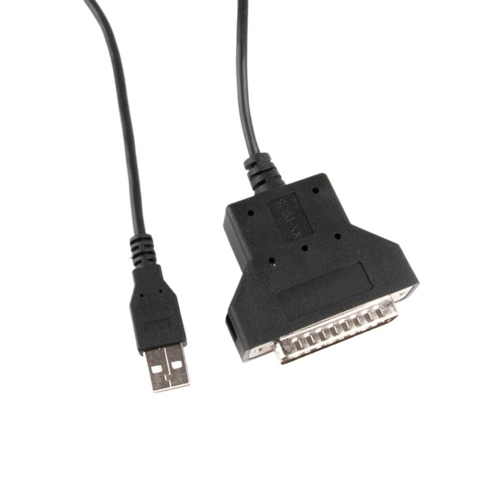 Adaptador Serie USB a DB25 Macho RS232 CP2102 Compatible con Impresora térmica Silabs
