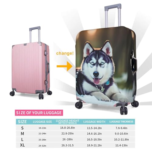 Housse de protection husky blanc L en polyester lavable