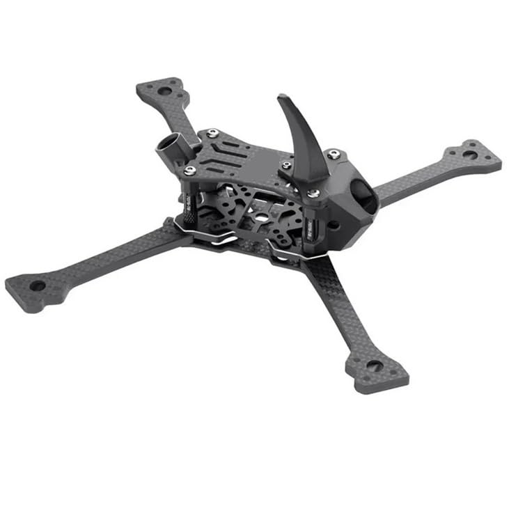 Cadre drone FPV 5 pouces ultra résistant avec bras 5mm et empattement 208mm