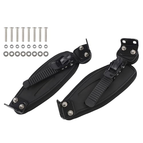 Support de pied pour skateboard tout-terrain alliage aluminium et sangle premium - 5