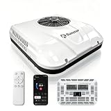 Sunster 12000BTU 12V RV Air Conditioner, RV AC Unit with Bluetooth APP Control & LED Light, Rapid...