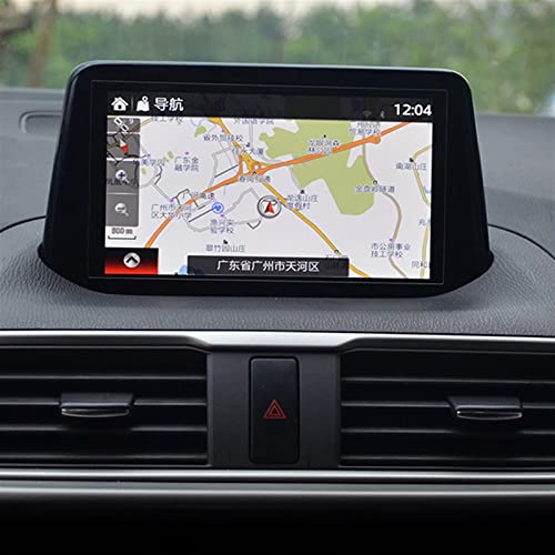 Verre trempé pour GPS Mazda 3 Axela 2017-2018 : protection écran contre rayures