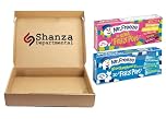 Mr Freeze Ice Pops - Naturally Flavoured Ice Lollies - Sour Freeze Pops, Blue Raspberry Vegan Friendly Freeze Pops, 20 x 45 ml - (Pack of 2)