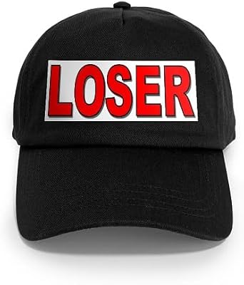 CafePress Loser Cap Adjustable Baseball Cap