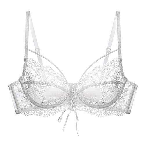 Soutien-gorge push-up transparent WENJUN pour tenue de bureau
