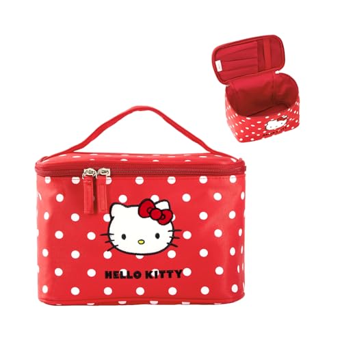 Vimanllie Travel Makeup Bag Large Cosmetic Bags with Brush Holder,Black Waterproof 3PCS Portable Cosmetic Case for Women,Toiletry Bag for Skincare&Beauty Tools for Her