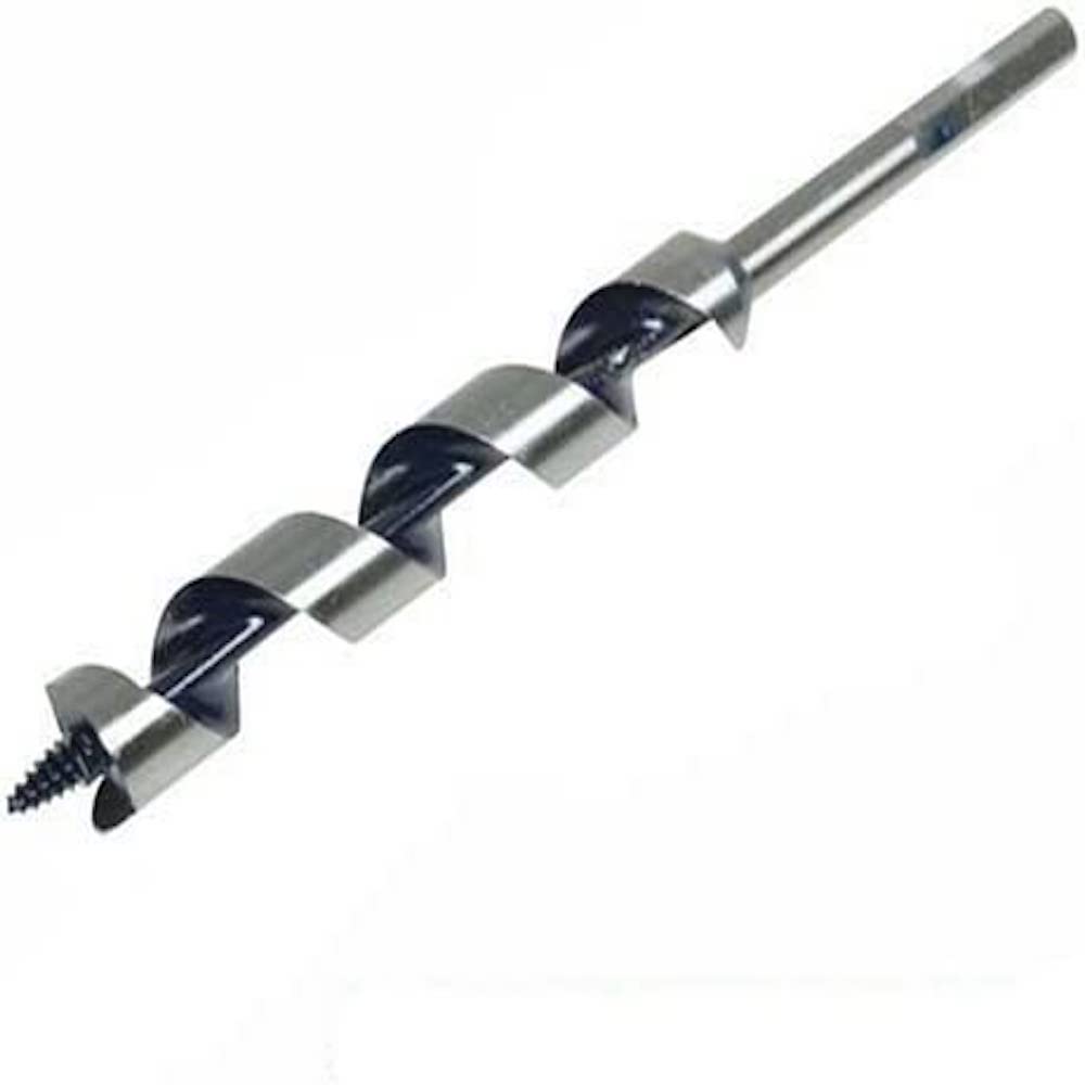 Silverline Auger Bit 25 X 235Mm - He Shank Drill Steel Wood 580423 - Auger Bit Silverline Hex Shank Drill 25 235Mm Steel Wood 580423 5055058114488
