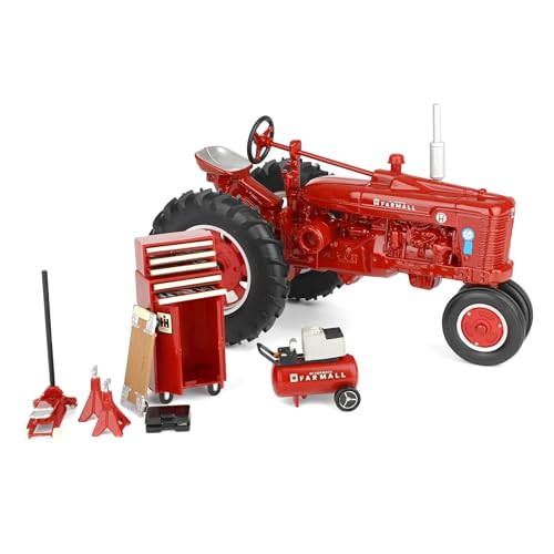 ERTL Tractor Farmall Super H 1:16 Set Restauración miniatura 2