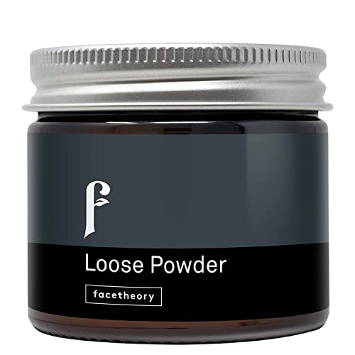 Facetheory Talc-Free Loose Powder | Weightless Silky Matte Finish Loose Face Powder | Setting Powder for Makeup | Minimizes Pores | Vegan & Cruelty-Free | Made in UK | 10ml (0.3 Fl Oz)