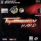 GIANTDRAGON Topenergy Hard (2,15 mm - schwarz) | China Tischtennis Belag | ITTF | TT-Spezial - Schütt Tischtennis