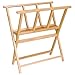 Creative Mark Folding Wood Large Print Rack - Perfect for Display of Canvas, Art, Prints, Panels, Posters, Art Gallery Shows, Storage Rack - [Beechwood Finish]