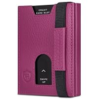 VON HEESEN – VON HEESEN Leder Slim Wallet - Geldbeutel mit RFID Schutz - 