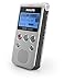 Produktbild Philips Voicetracer Audiorecorder DVT1300, optimiert für Gespräche, MP3-Stereoaufnahmen