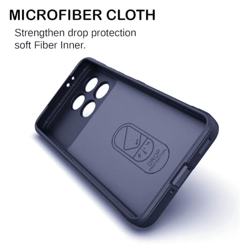 Image of amazon basics Mobile Cover for Poco X6 Pro 5G / Mi Redmi K70E 5G | Full Camera Protection | Liquid Silicon Case | Flexible Bumper Case for Poco X6 Pro 5G / Mi Redmi K70E 5G (Dark Blue)