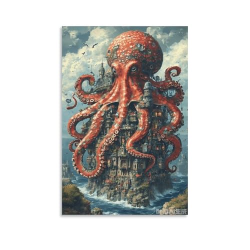 Art Mural pour Cuisine et Couloir : Décoration Vintage Imaginative