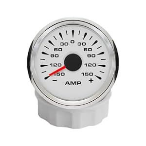 ELING 52mm Amperemeter +/-150A mit Stromsensor