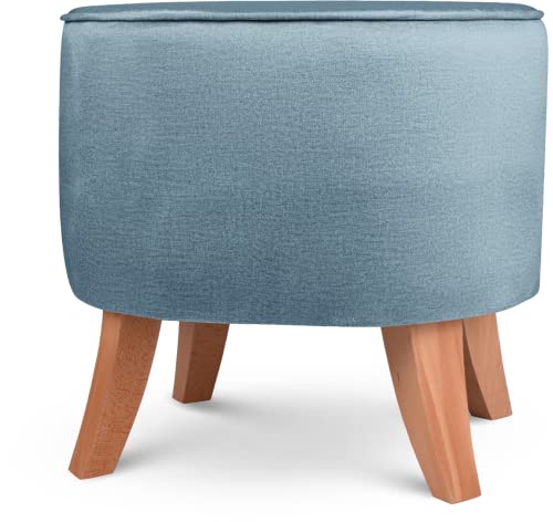 MG Design Puf Ovalado de Terciopelo 42 x