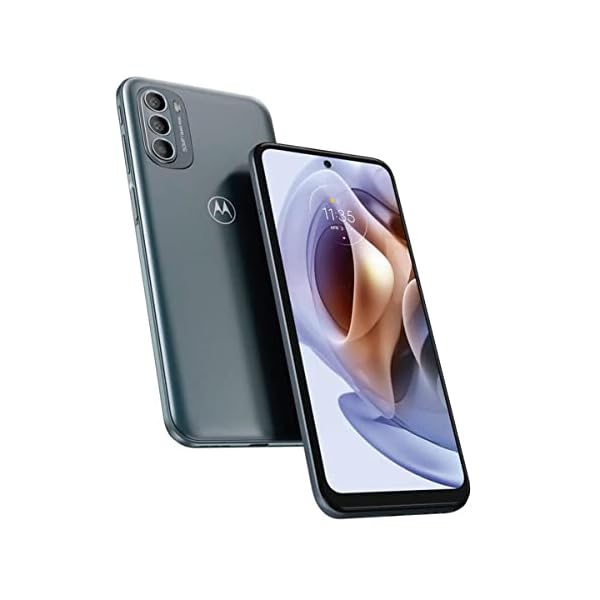 Motorola Moto G31 Dual-SIM 128GB ROM + 4GB RAM (GSM Only | No CDMA) Factory Unlocked 4G/LTE Smartphone (Mineral Grey) – International Version