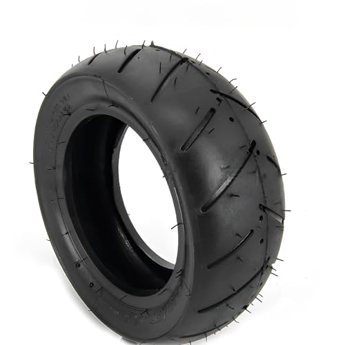 Mini motorcycle accessories 49CC small sports car front 90/65-6.5 rear 110/50-6.5 inch inner and outer tires, suitable for scooters, electric scooters (110/50-6. Highway vacuum tire)