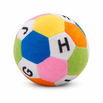 Multicolor Alphabet Ball Soft Toy 14cm – Plush Educational Teddy for Babies & Kids | Learning Soft Toy Gift