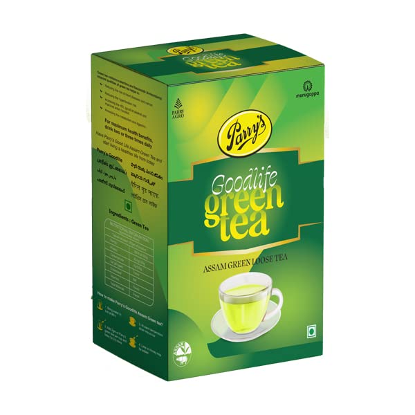 Parry's Goodlife Assam Green Tea - 100gms