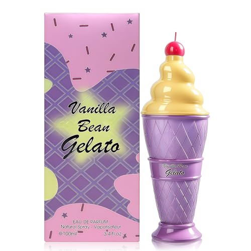 Image of AFLUXE VANILLA BEAN GELATO, Perfume for Women, Long Lasting EDP, Feminine Scent, Delicate Fragrances for Women, Day to Night Wear, 3.4 Fl Oz